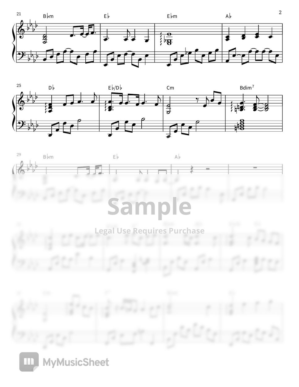 서른, 아홉 Thirty Nine OST Still Here (그때 우리가) Kang Asol (강아솔) Sheets