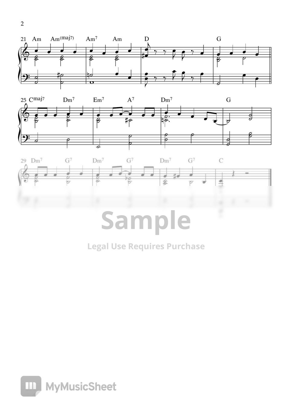 Johnny Marks Rockin' Around The Christmas Tree Sheets by JAYURAN자유란