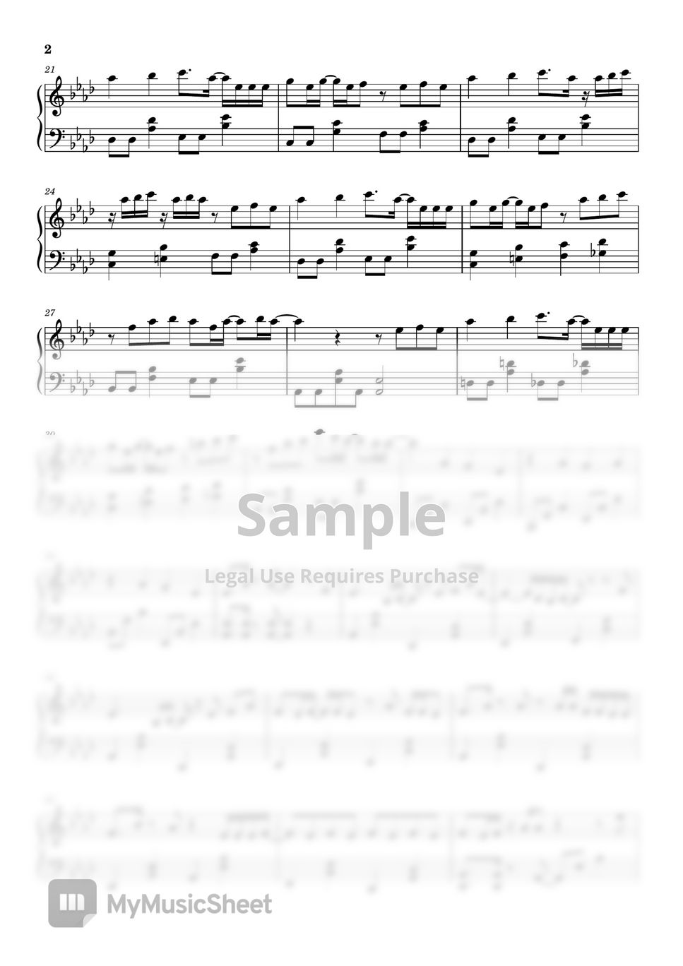 Kana Arima - Full moon…! (Oshi no Ko Insert Song) by Haren Easy Piano