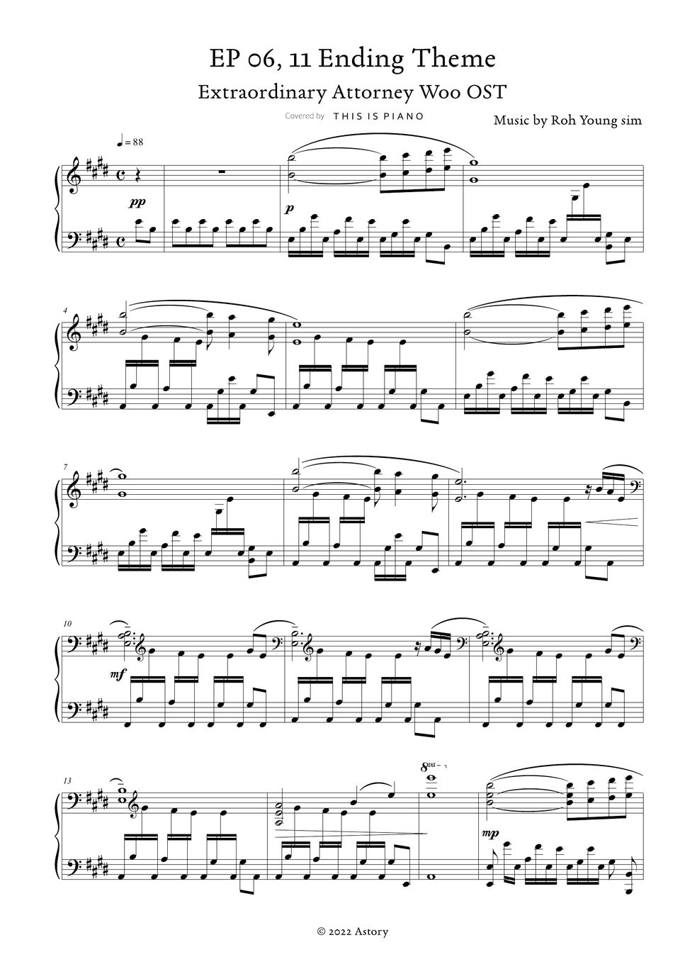 Extraordinary Attorney Woo OST EP 06, 11 Ending Theme Hoja by THIS IS