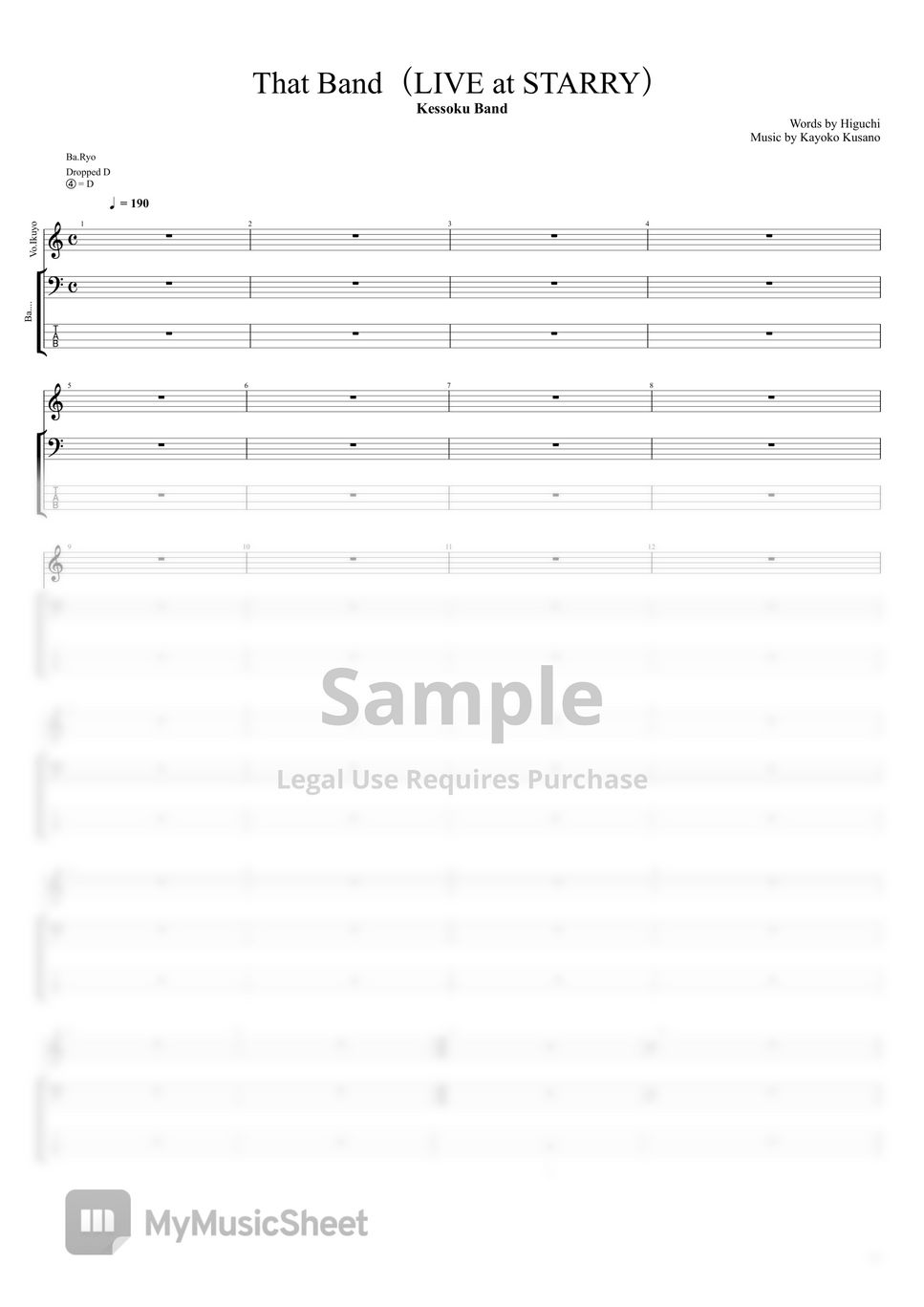 live-at-starry-ver-ba-sheets-by