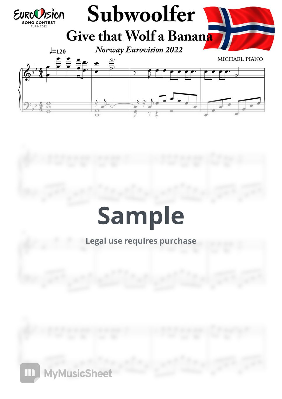 Subwoolfer Give that Wolf a Banana NOTES BY MICHAEL PIANONorway