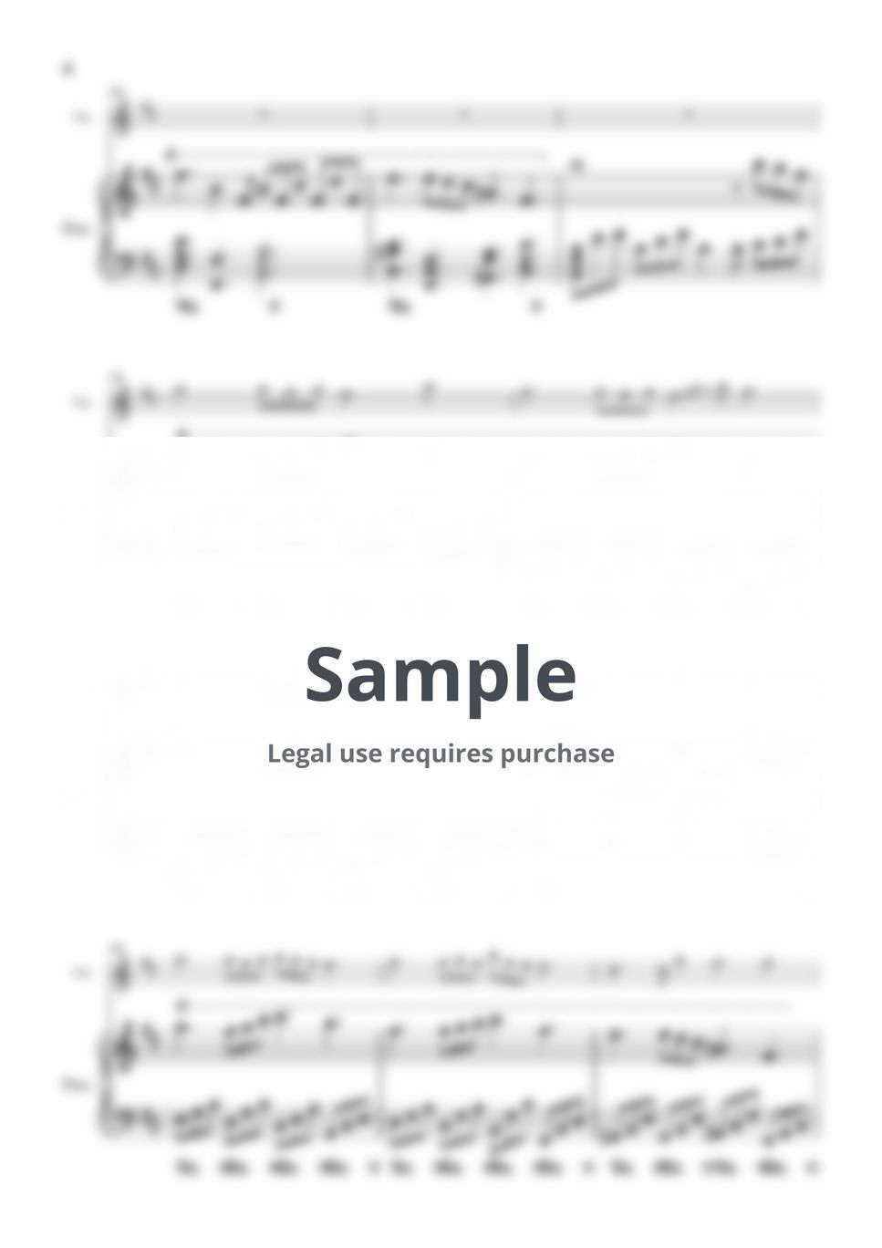 mili - gone angels (Library of Ruina/violin/piano) 楽譜 by paganic