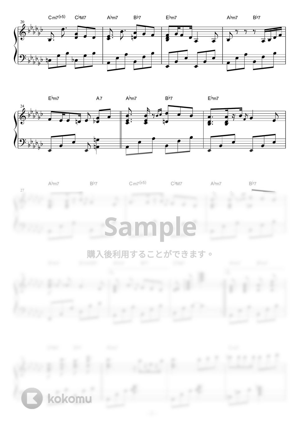 bohemianvodoo - Adria Blue by piano*score
