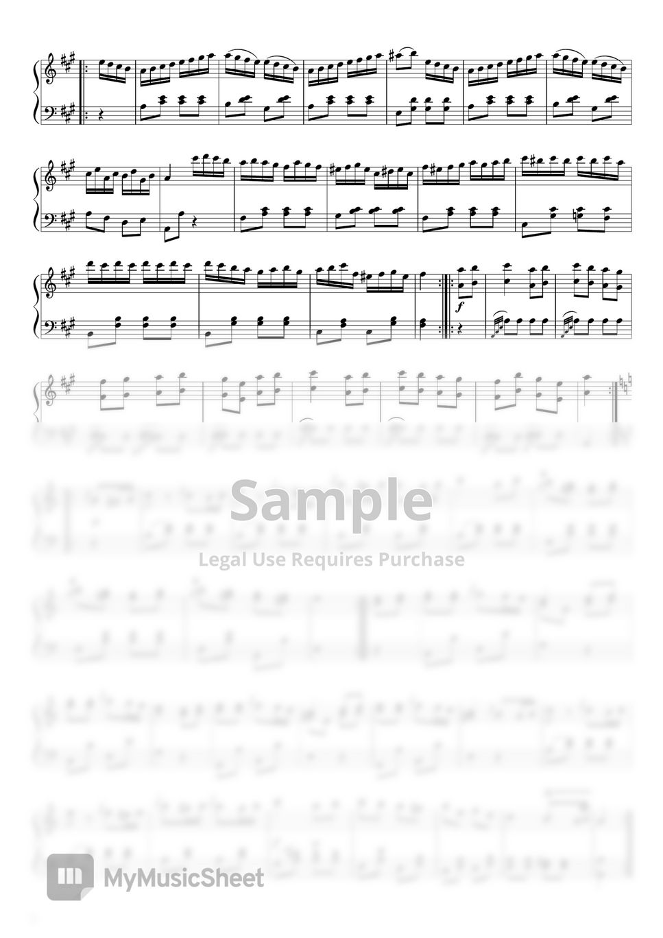 W. A. Mozart - Piano Sonata No.11 k.331 3rd Movement 'Alla Turca' (Turkish March) by Meuphonia