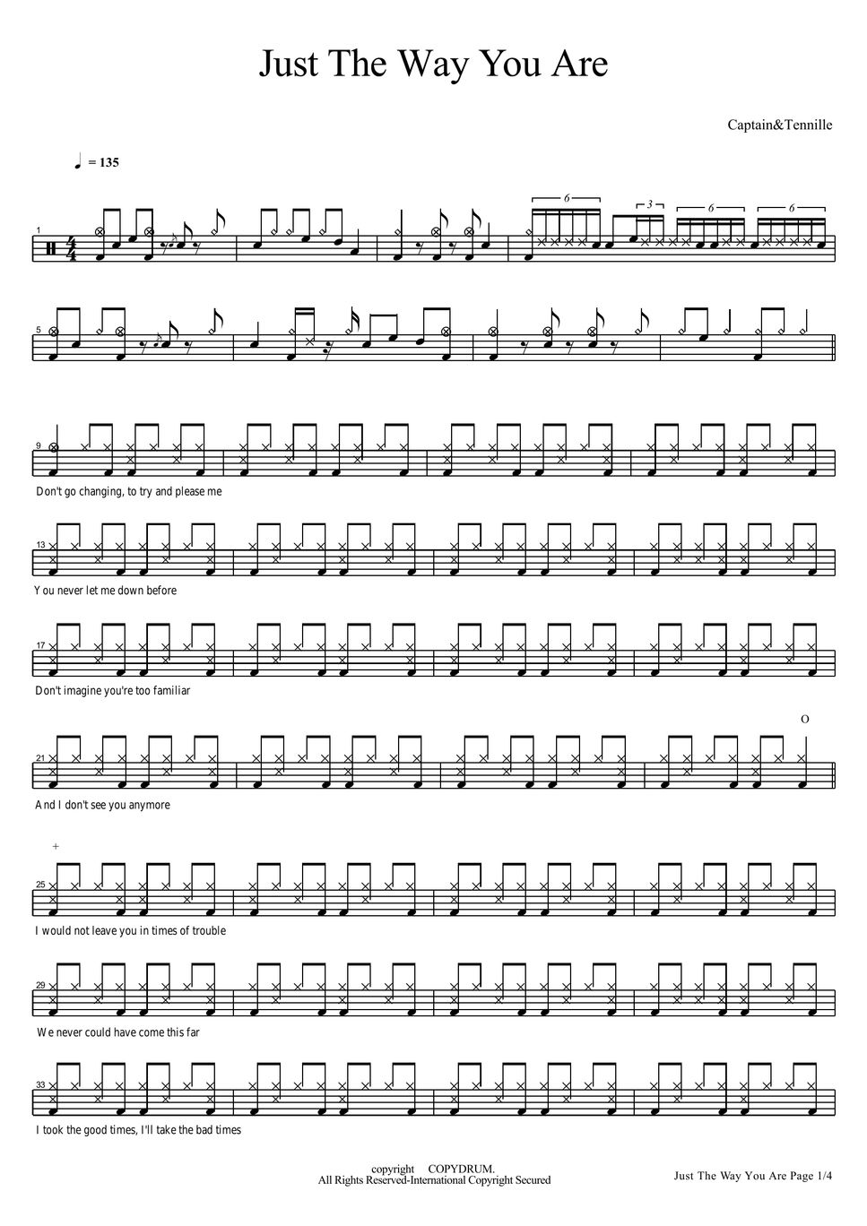 Captain&Tennille Just The Way You Are Sheets by COPYDRUM