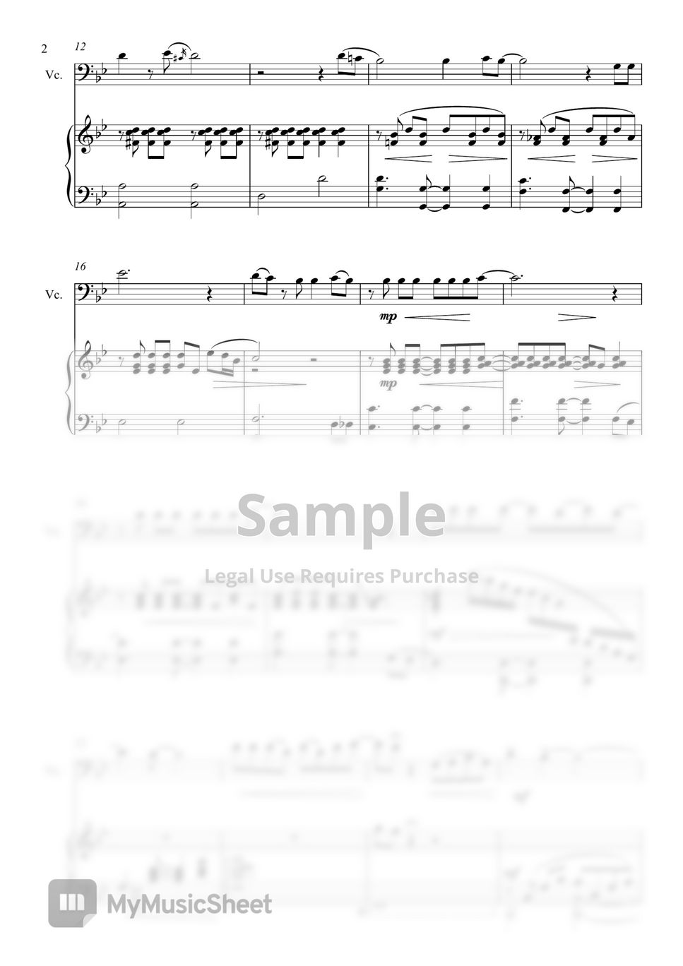 우효 (OOHYO) - 민들레 (Dandelion) (Cello & Piano Duet) by Pianolog STUDIO