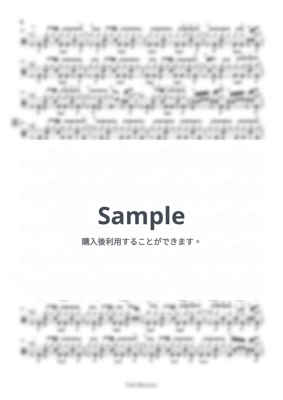 Official髭男dism - 【ドラム譜】SOULSOUP【完コピ】 (参考動画あり) by Taiki Mizumoto