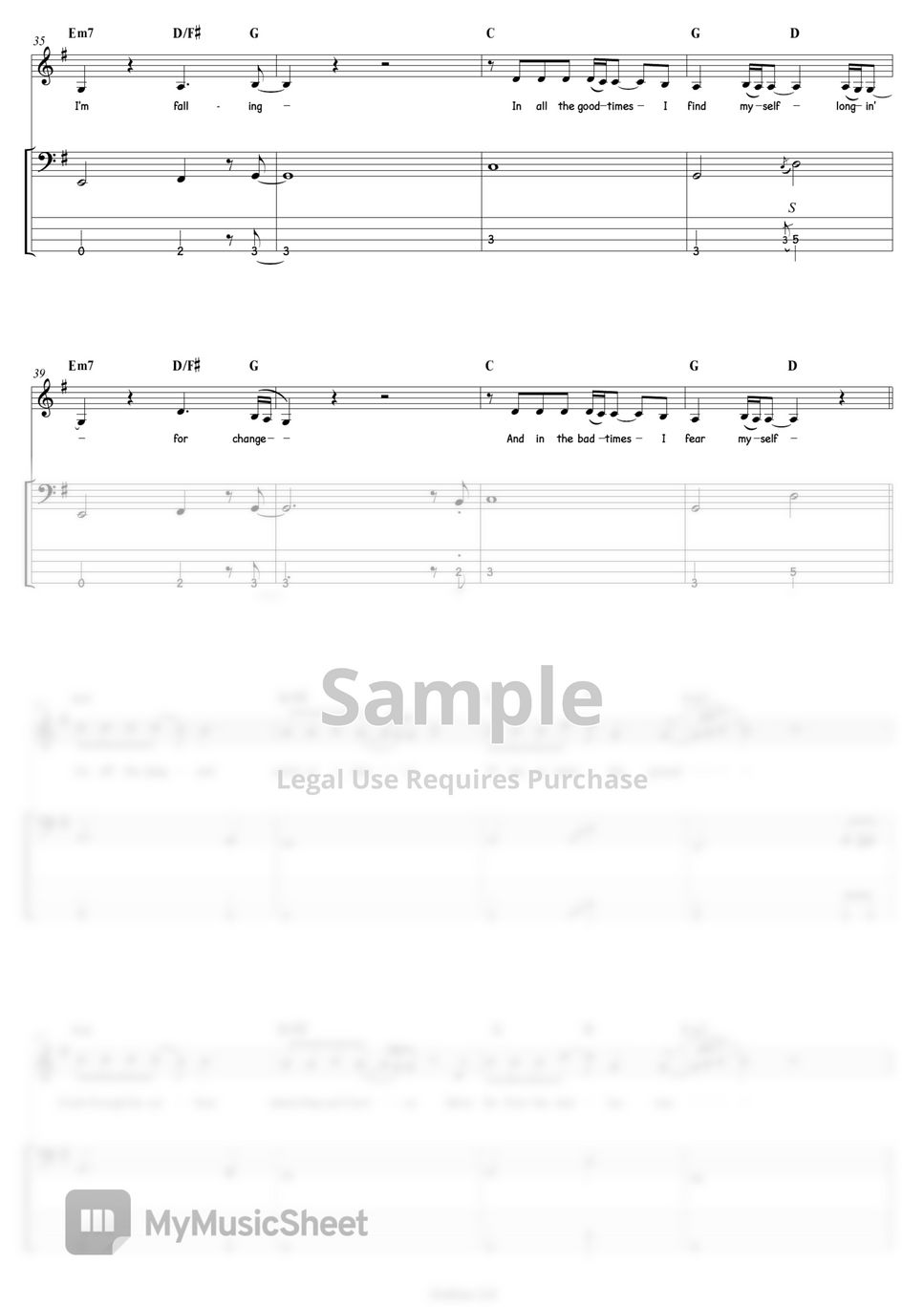 Bradley Cooper, Lady GaGa Shallow Bandscore 기타 드럼 베이스 악보