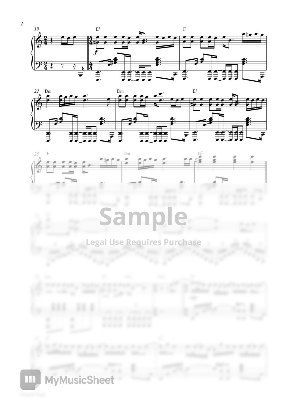 Ateez guerrilla piano sheet sheets by pianella piano