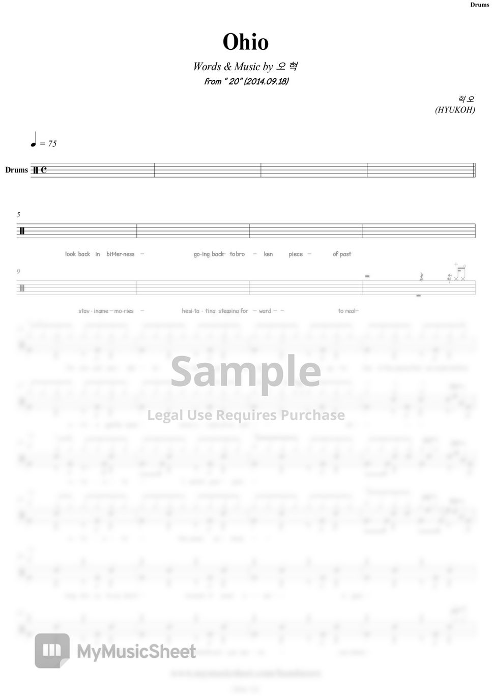 HYUKOH - Ohio | Drums