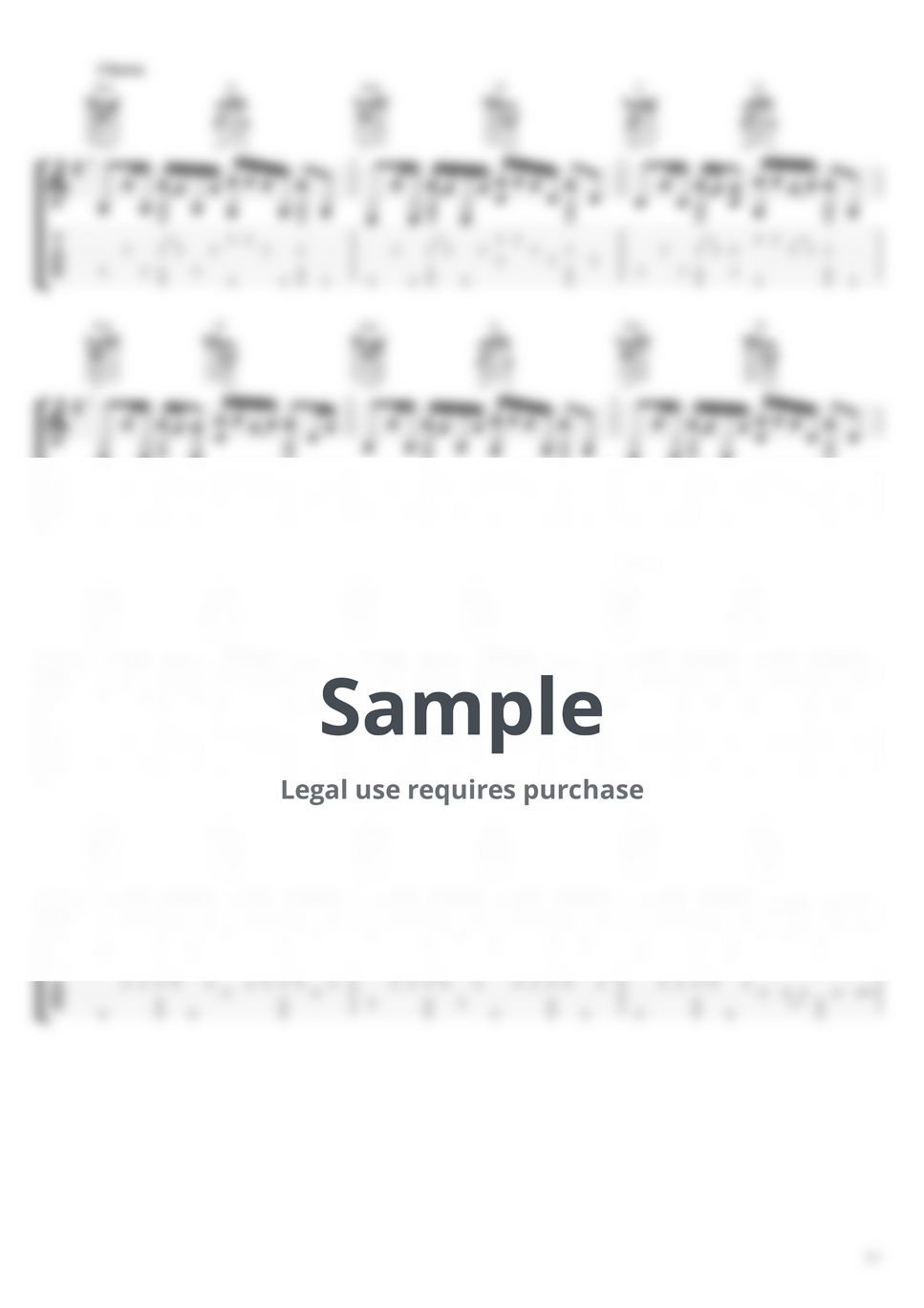 Glass Animals Fingerstyle Guitar Heat Waves Sheets by Acoustic