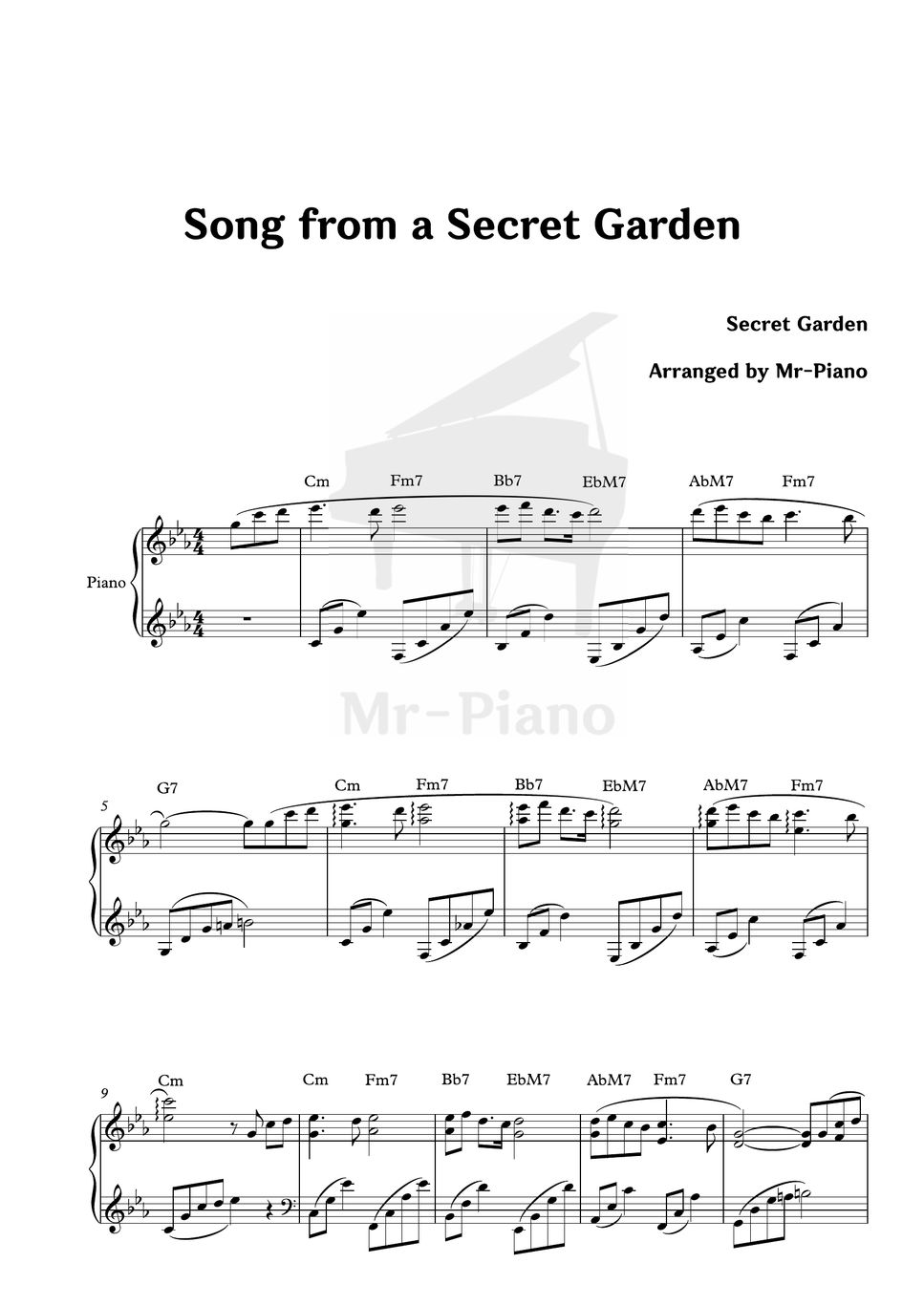 secret-garden-song-from-a-secret-garden-by-mr-piano