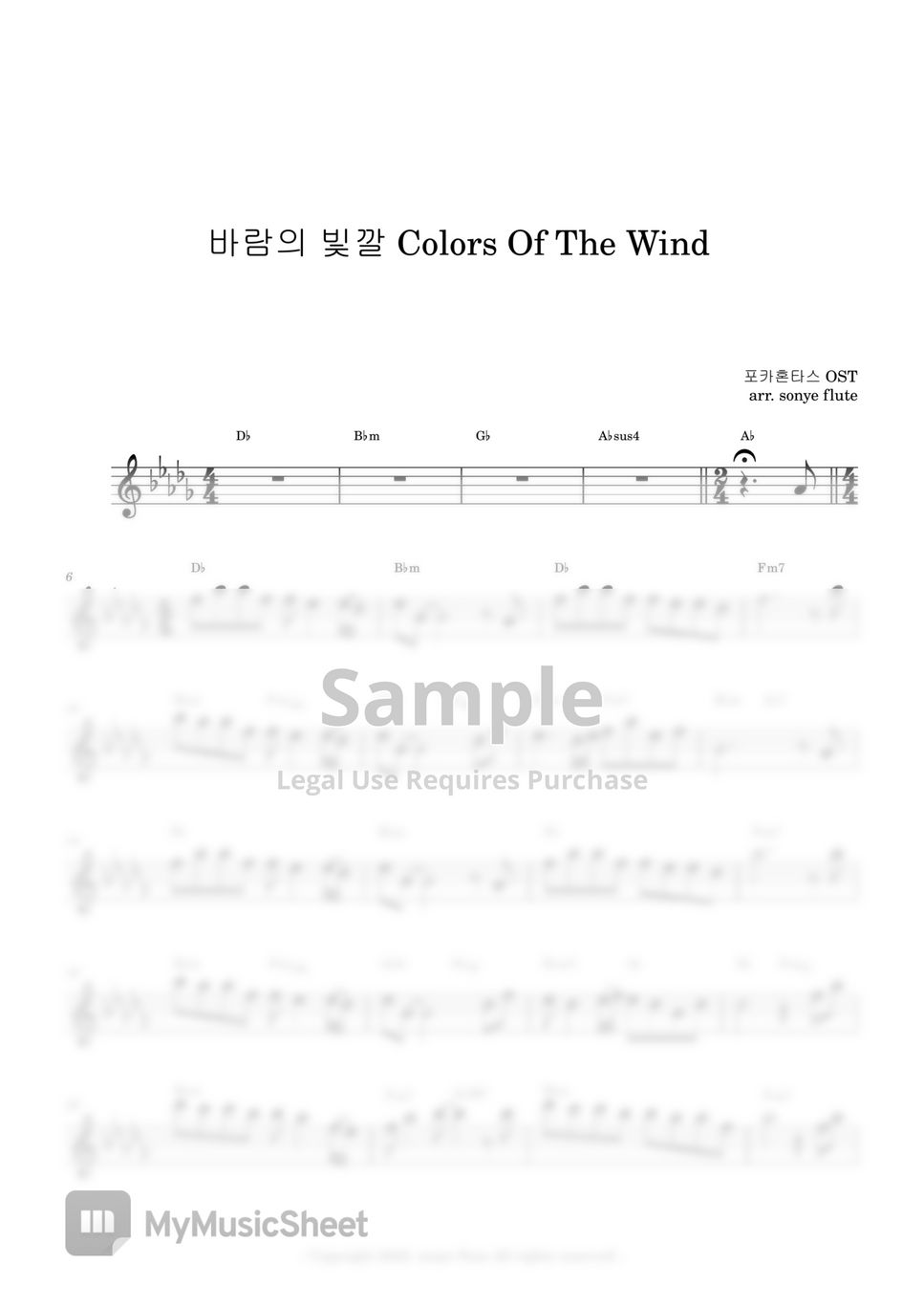 disney violin sheet music colors of the wind