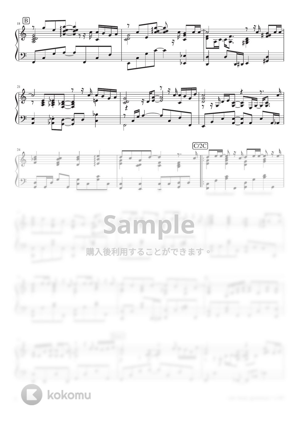 におP - rain stops, good-bye (PianoSolo) by 深根 / Fukane