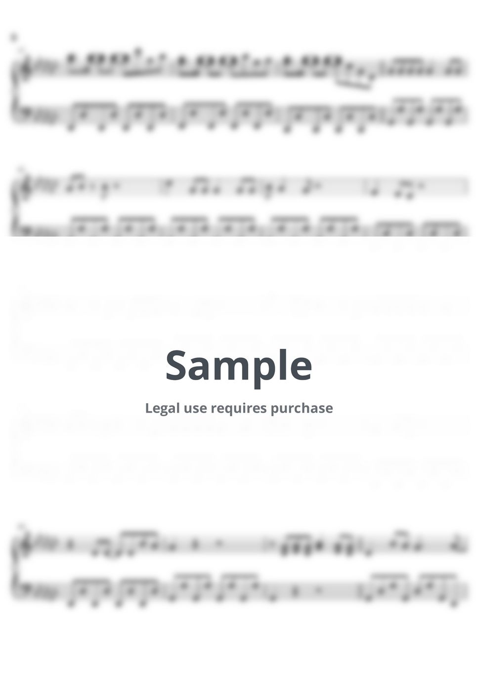 Caramell Caramelldansen (Sheet Music, MIDI,) Sheets by sayu