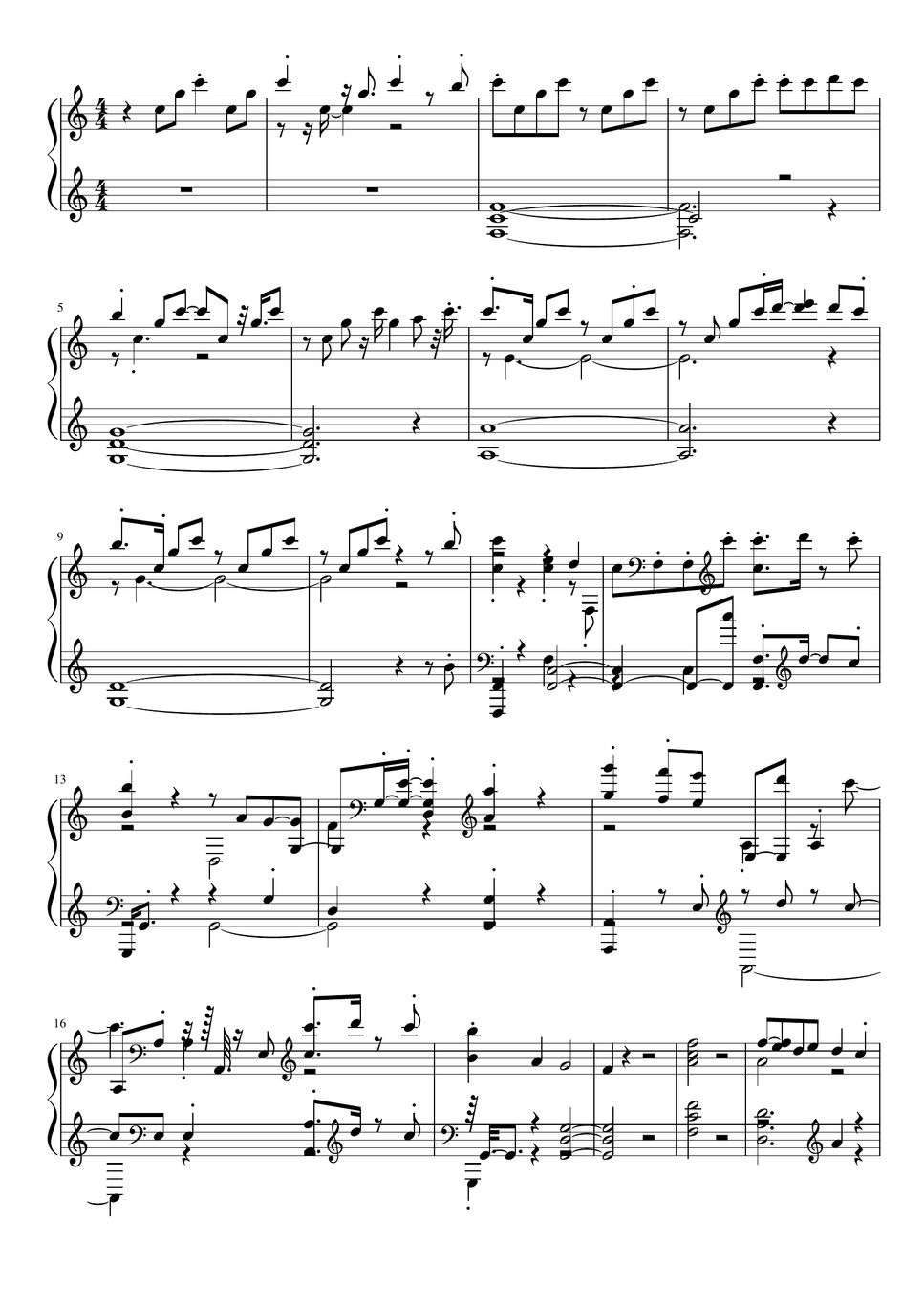 BTS Your Eyes Tell Piano Sheet by Rishi Kumar