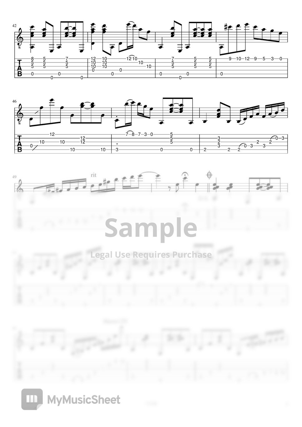 Plein Soleil - Classical Guitar Sheet music for Guitar (Solo)