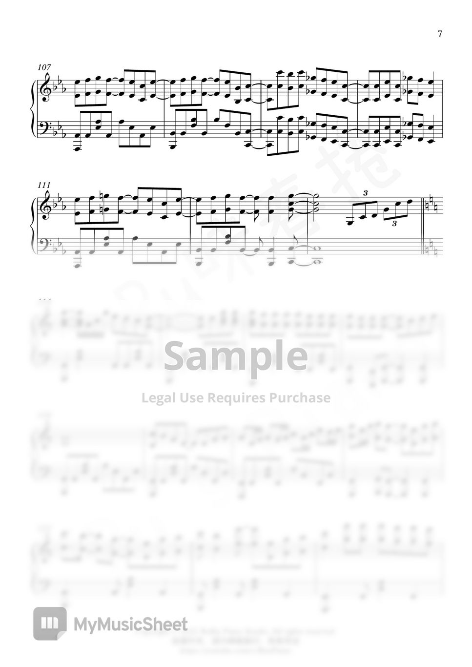 Dragon Ball Super OST - 「究極の聖戦 ULTIMATE BATTLE」 by Ru's Piano