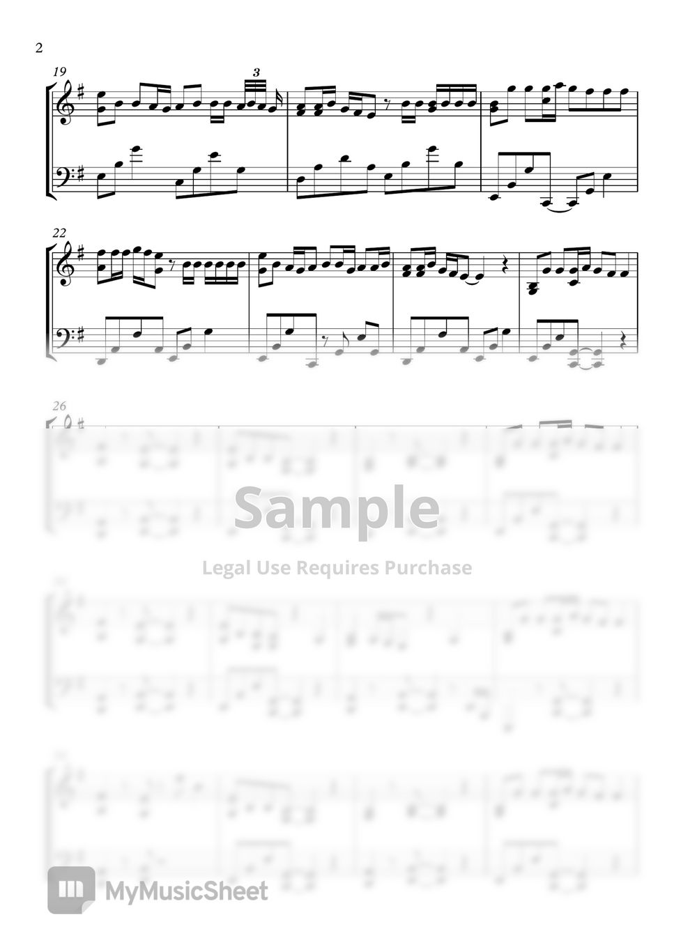 Mockingbird – Eminem (easy) Sheet music for Piano (Solo