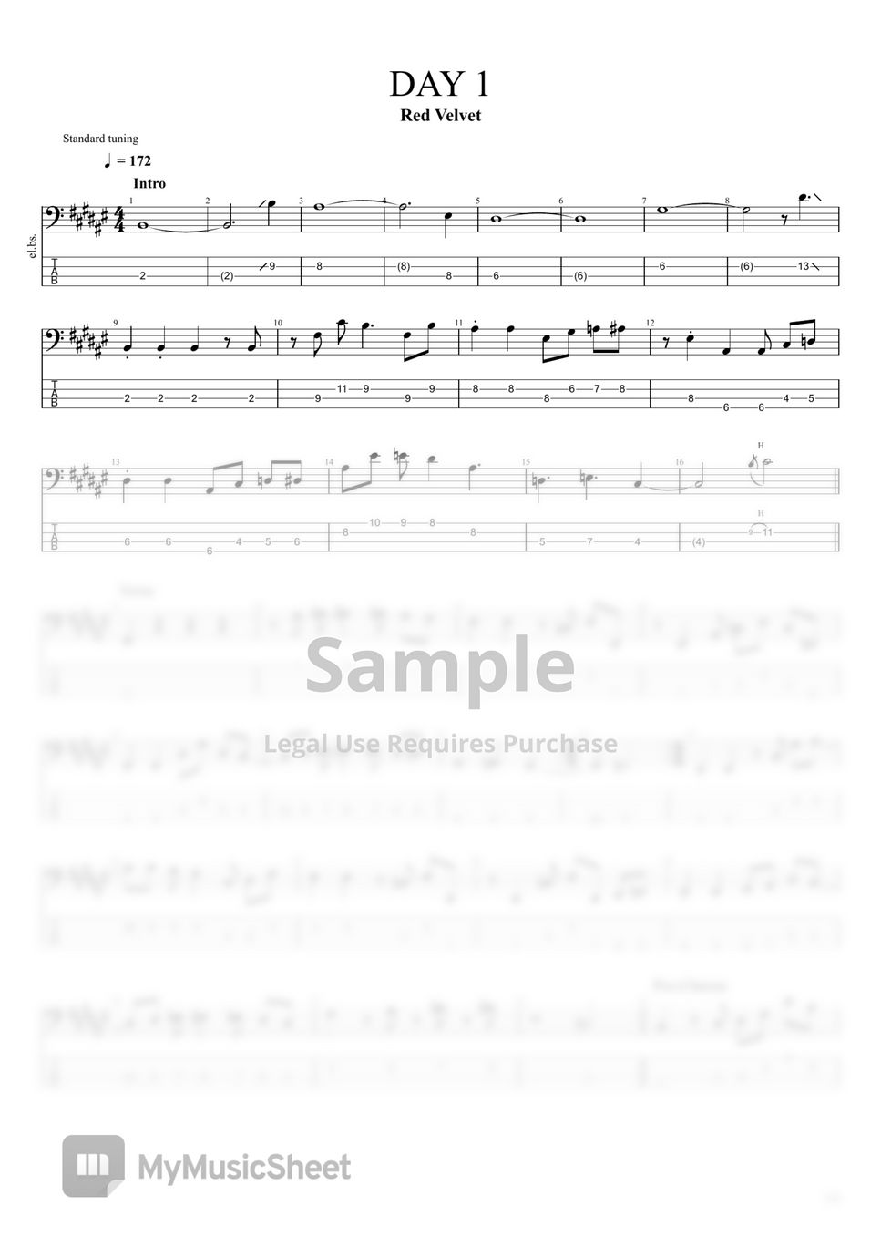 Red Velvet DAY 1 Tab + 1staff by TUNA CRACKER