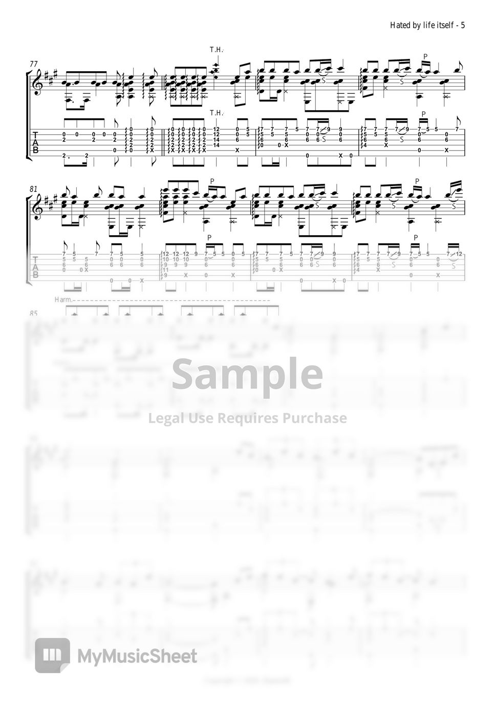 Kanzaki iori - 생명에게 미움받고 있어 / 命に嫌われている by 20yeon00