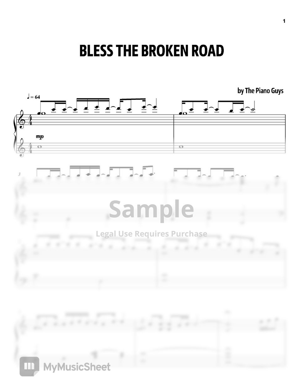 The Piano Guys - Bless The Broken Road by PyanoMan