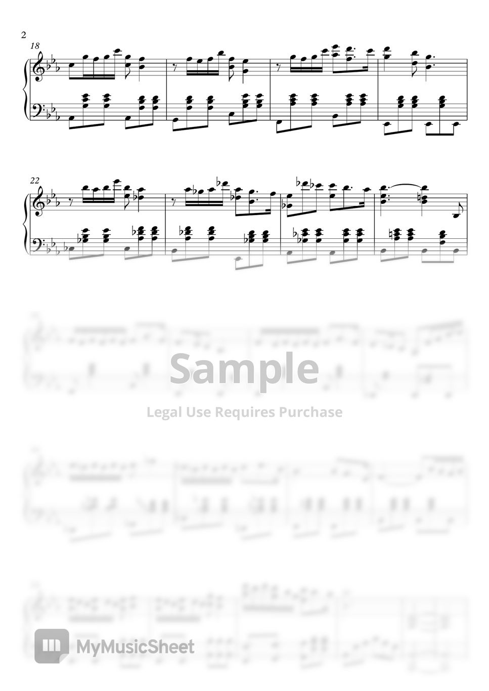 홍천기 OST (Lovers of the Red Sky) - BGM Piano Collection (20% Discount) by SweetPiano