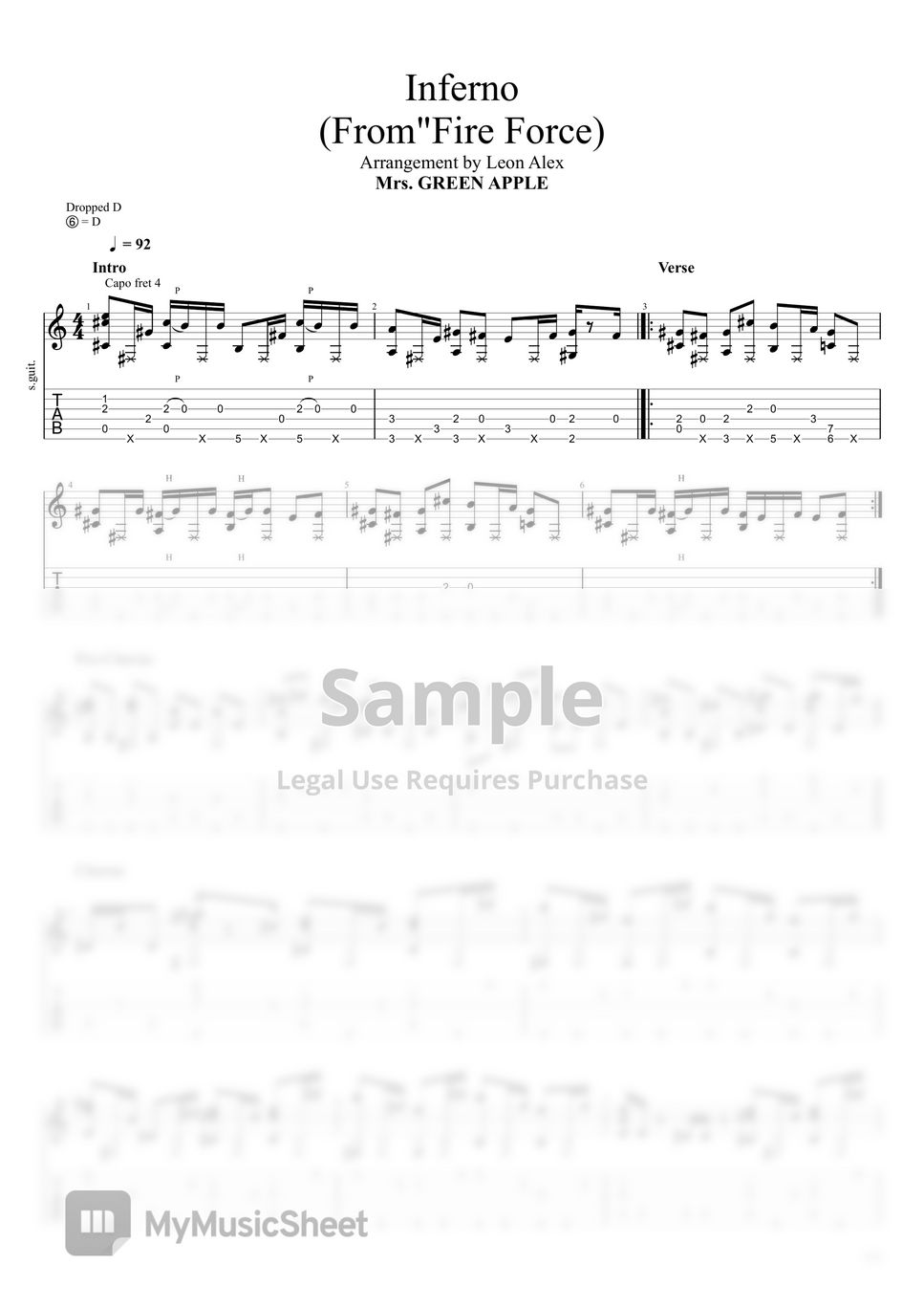 Pieces Tab by Sum 41 (Guitar Pro) - Full Score