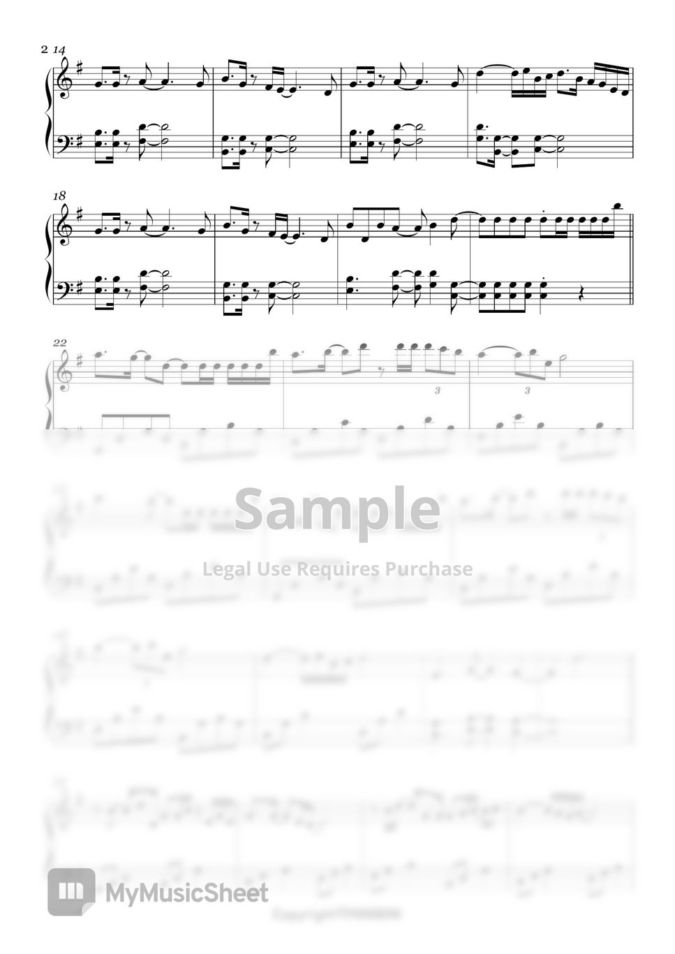 IU (아이유) Strawberry Moon (Easy Version) Sheets by MINIBINI