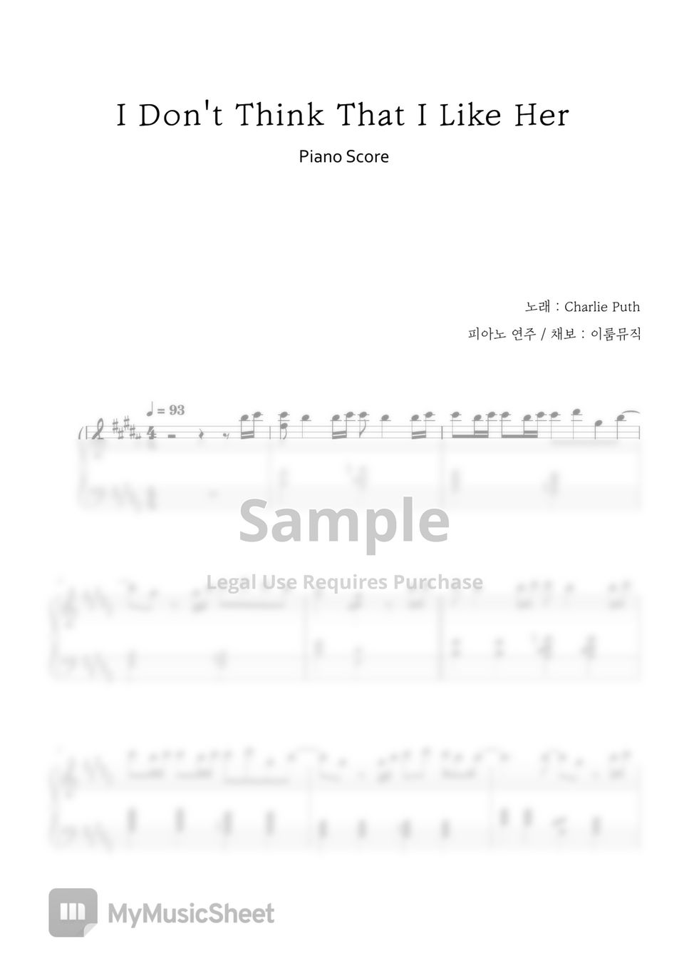 charlie-puth-i-don-t-think-that-i-like-her-original-key-sheets-by