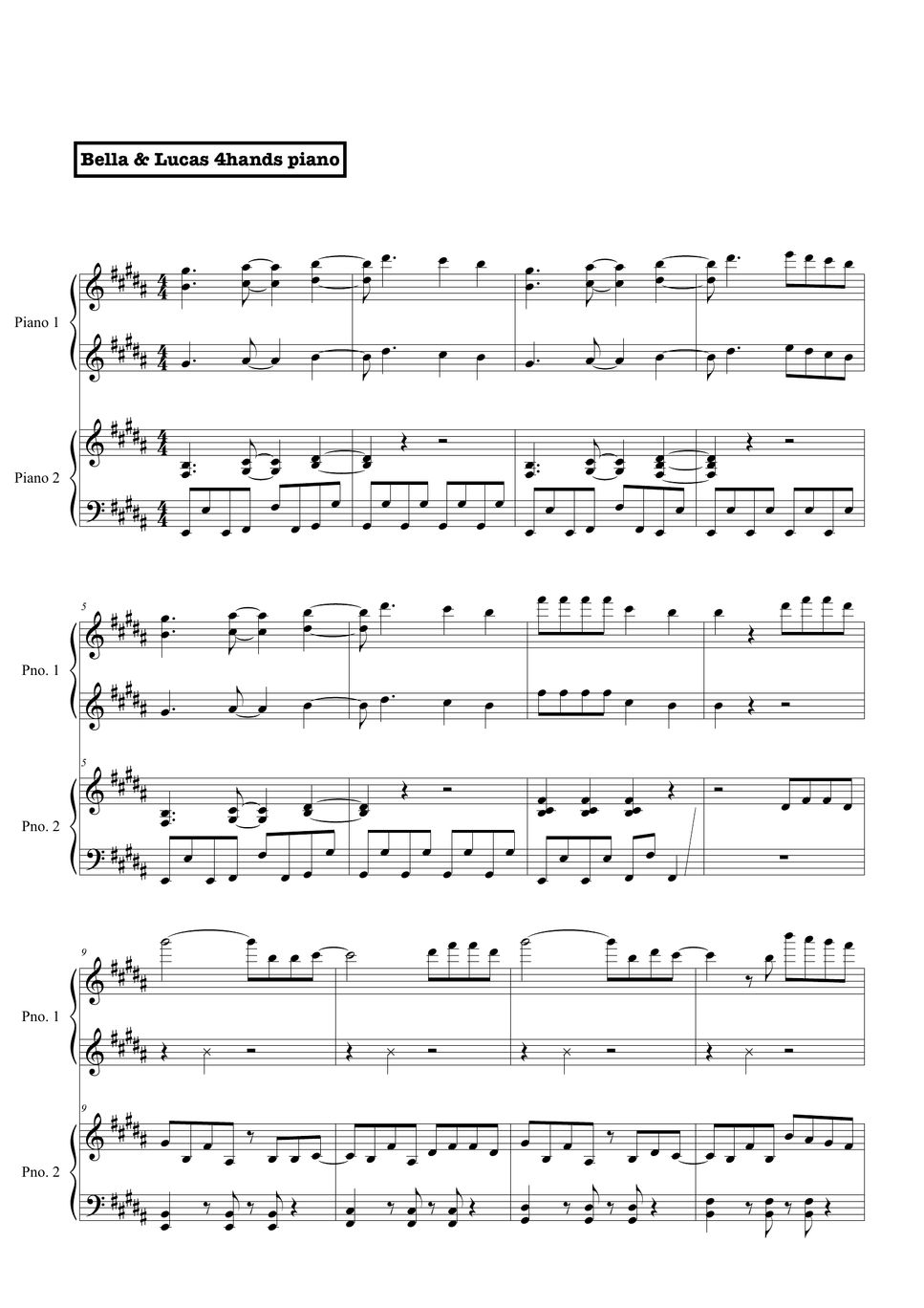 seventeen-rock-with-you-4hands-piano-sheets-by-bella-lucas