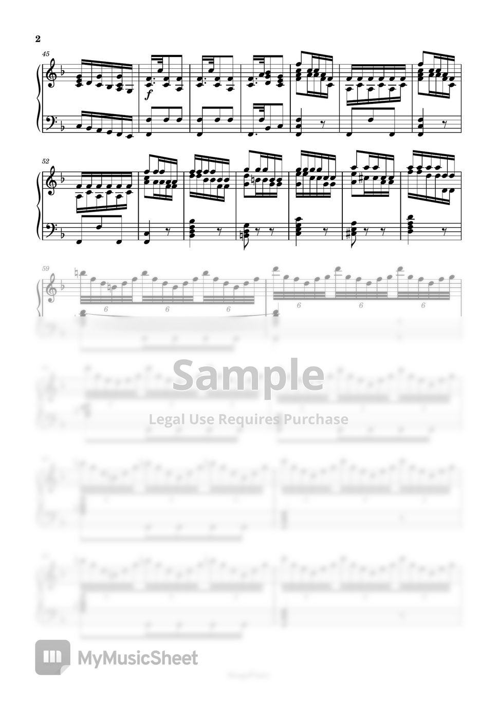 Antonio Vivaldi - Four Seasons : Autumn 3rd.Allegro (Piano Solo) by Senga