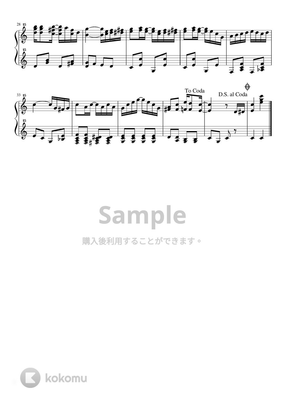 スコット・ジョプリン - ジ・エンターティナー (トイピアノ / クラシック / 32鍵盤) by 川西三裕
