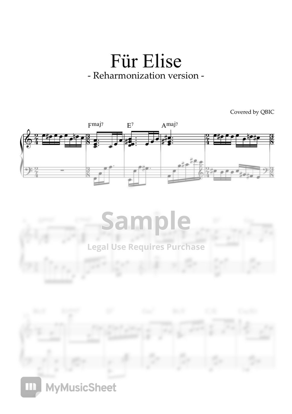 Beethoven - Fur elise by QBIC