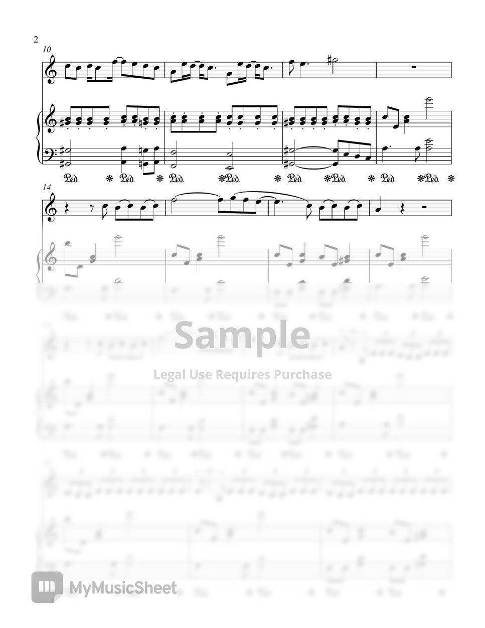 BoyWithUke - Toxic for Violin and Piano Accompaniment (A minor) Partitura  by Hai Mai