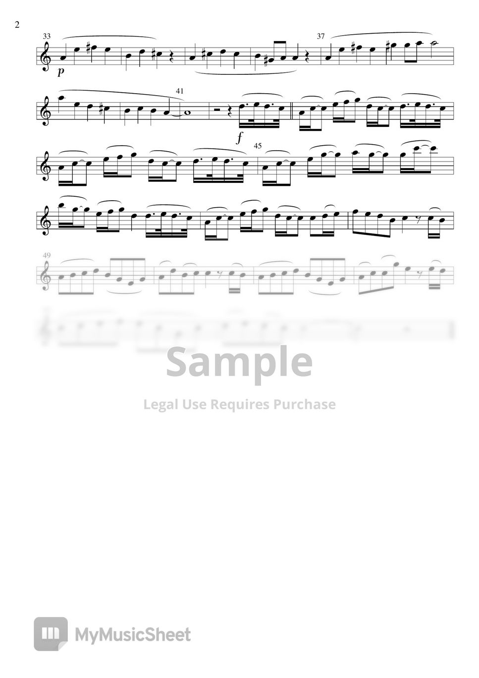 米津玄師 - 『 日劇Unnatral 』主題曲【LEMON】單簧管版clarinet sheet by 郭晏琳JANE