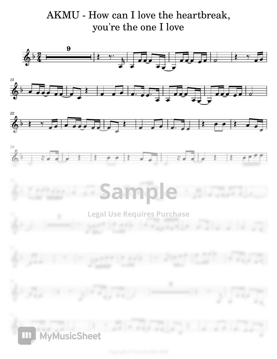 Akmu how can i love the heartbreak you re the one i love cello part