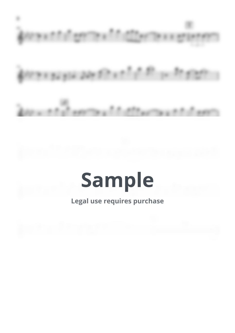 荒井由実 - あの日にかえりたい in C by Ayu Saxophone &amp; Sheet Music