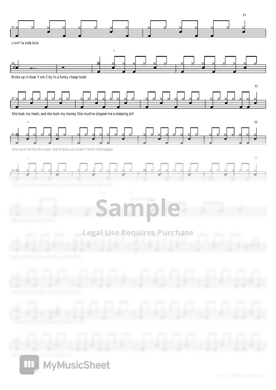 luke-antony-livin-la-vida-loca-sheets-by-copydrum