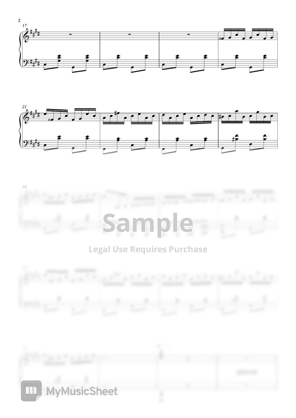 Secret OST - Dou Qin (Chopin Waltz) (Piano Battle) (Original Full ver.) by Cheong Lin