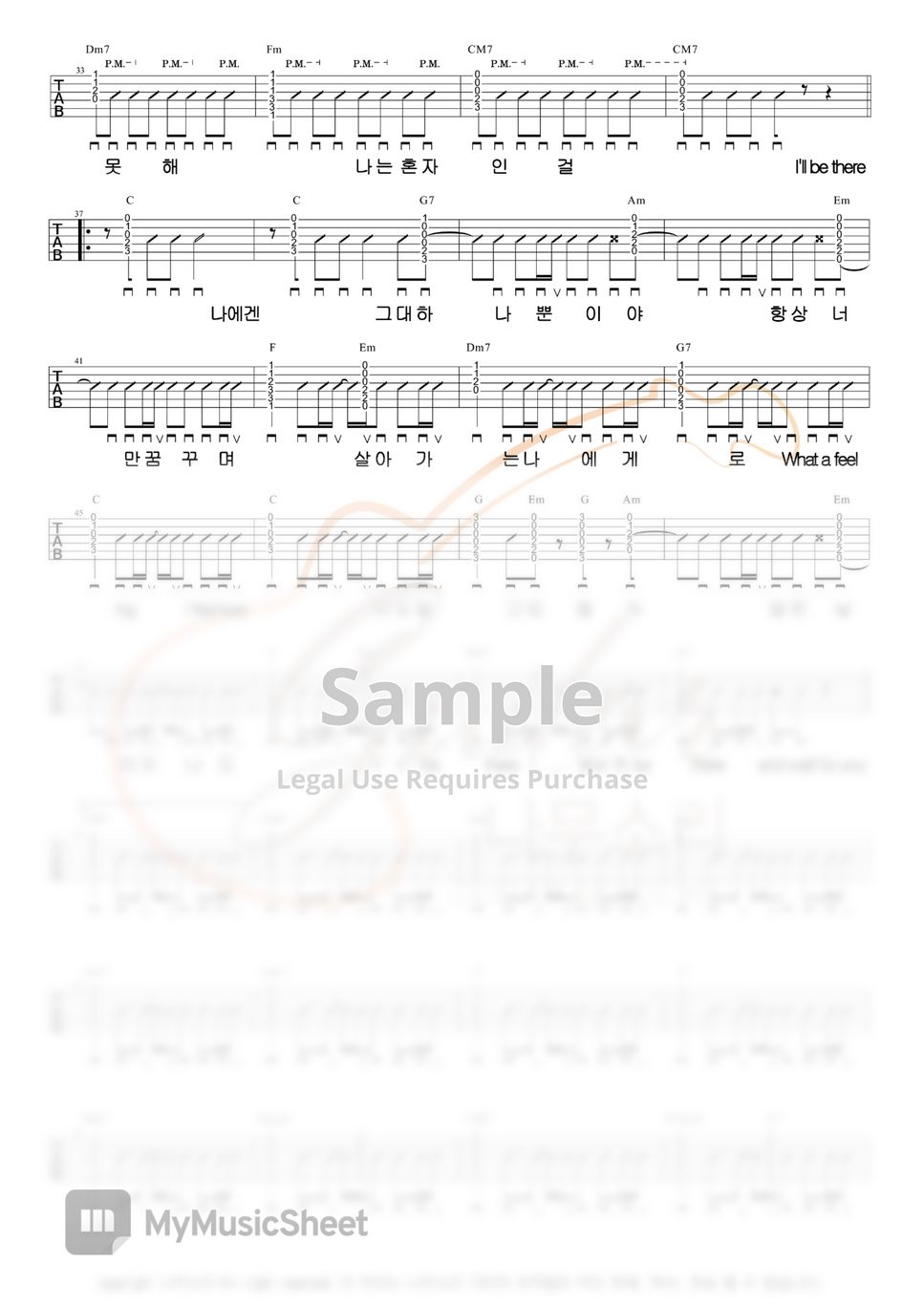 i-ll-be-there-partition-musicale-by