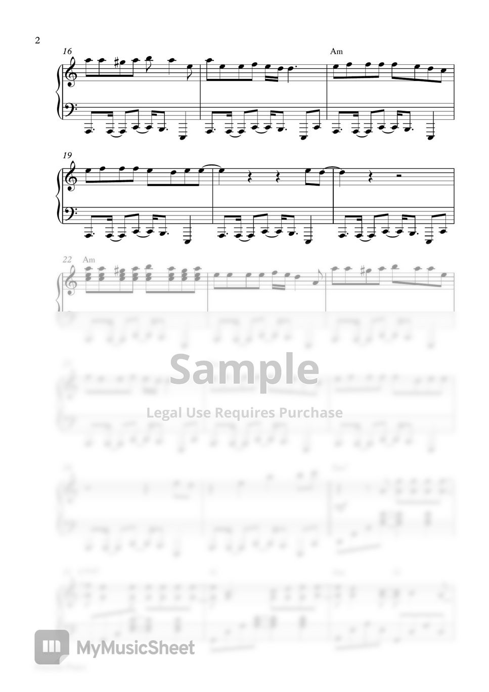 Lady Gaga, BLACKPINK - SOUR CANDY (Piano Sheet) by Pianella Piano