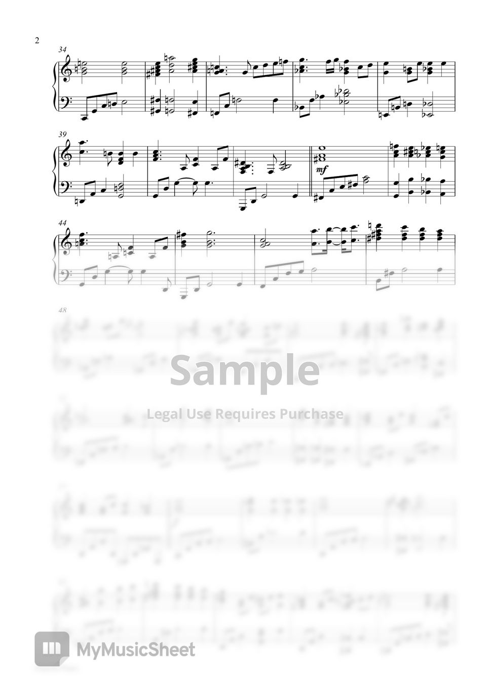 White Christmas (Piano Sheet) by Pianella Piano