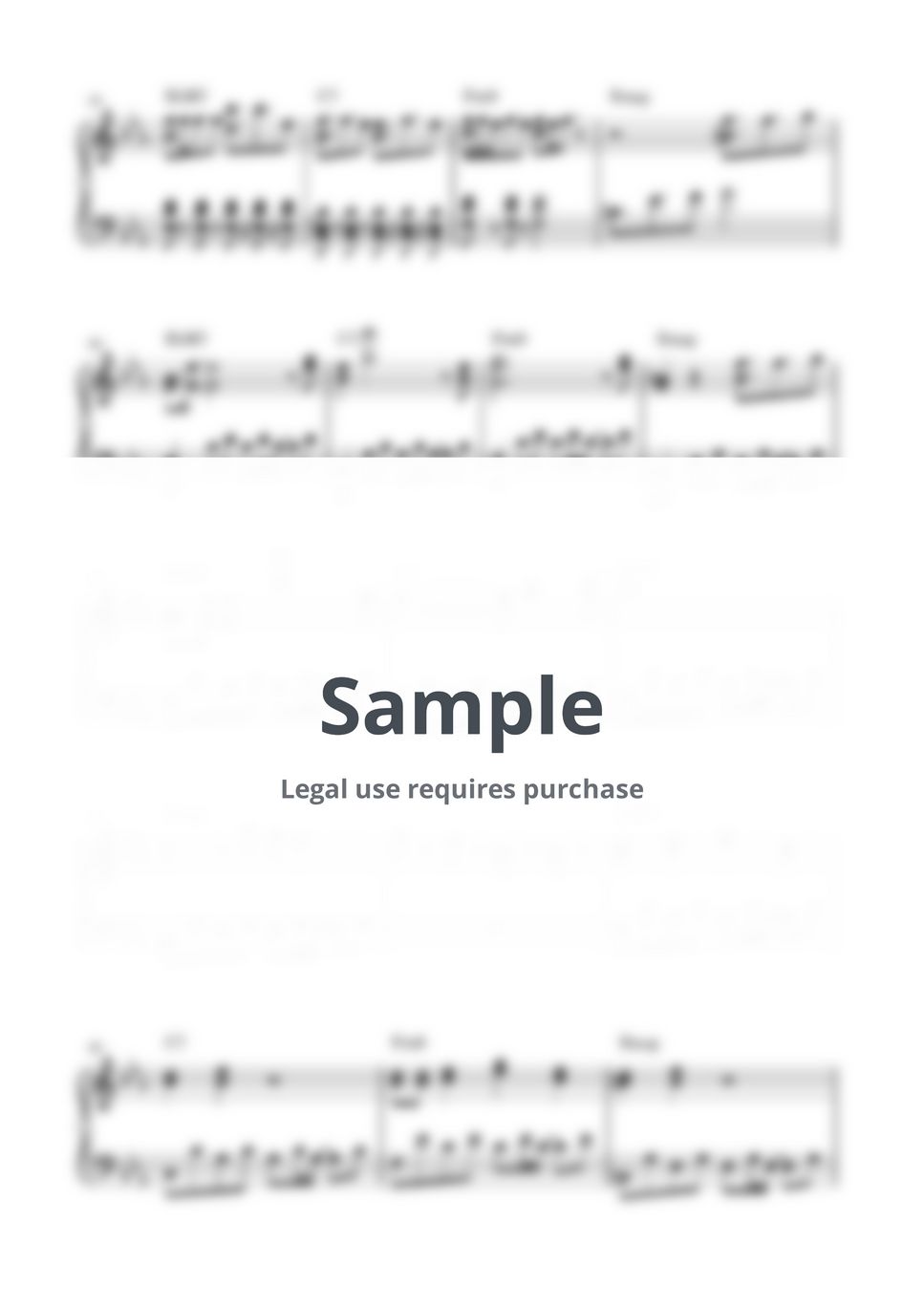 NewJeans ASAP (Original Piano Sheet) Sheets by 𝐋𝐮𝐧𝐚 𝐌𝐮𝐬𝐢𝐜