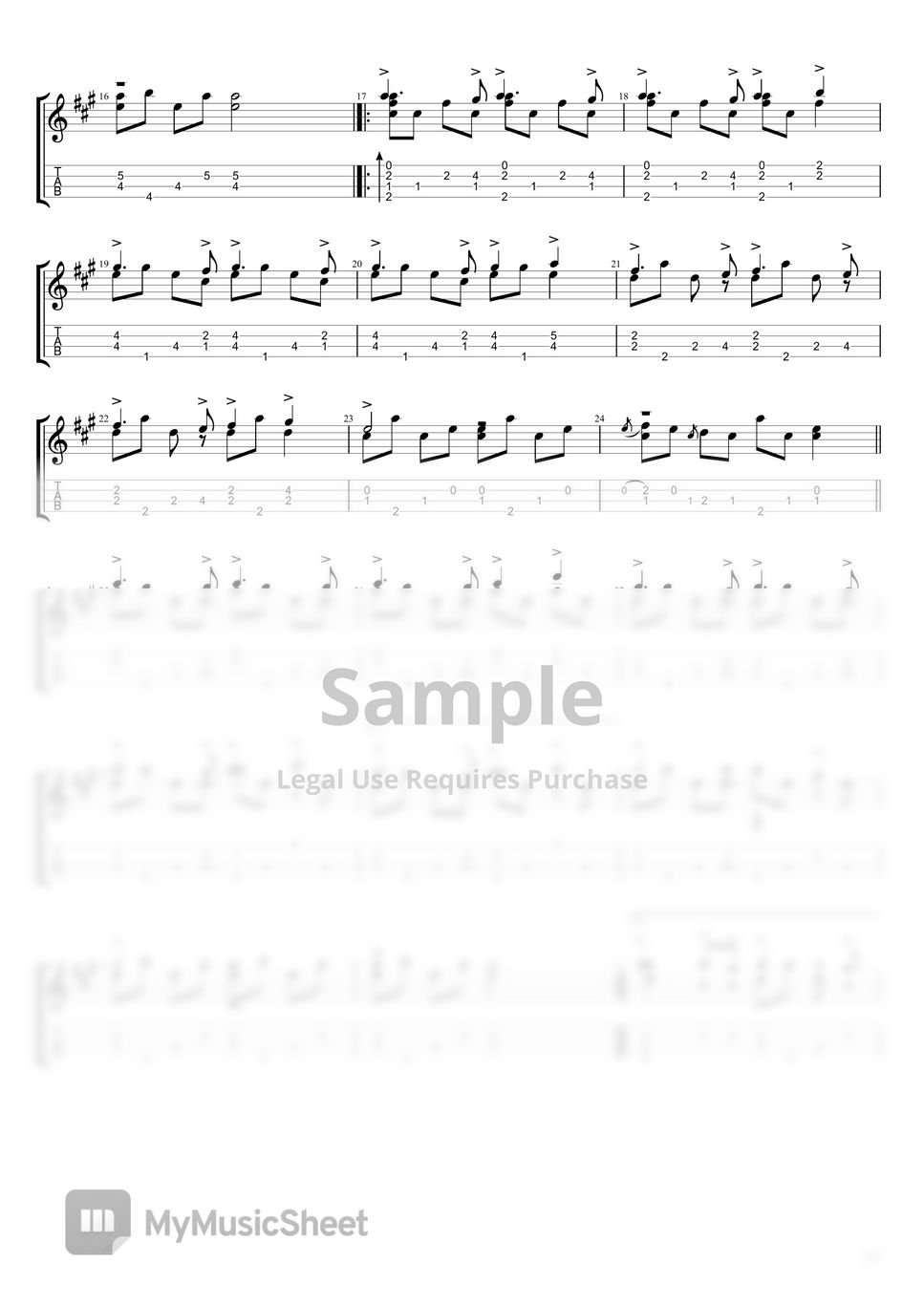 Peter Marsh Stop the Clock (UkuFingerstyle) Sheet by Franco C