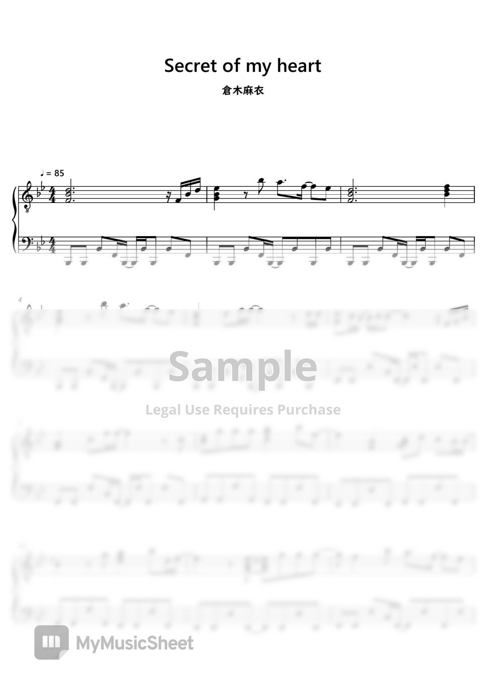 Kuraki Mai Secret of My Heart