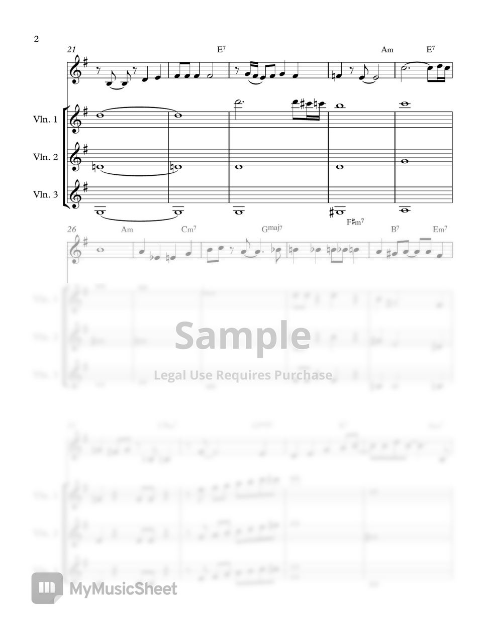 Jazz Violin - After You've Gone by V.OLIN