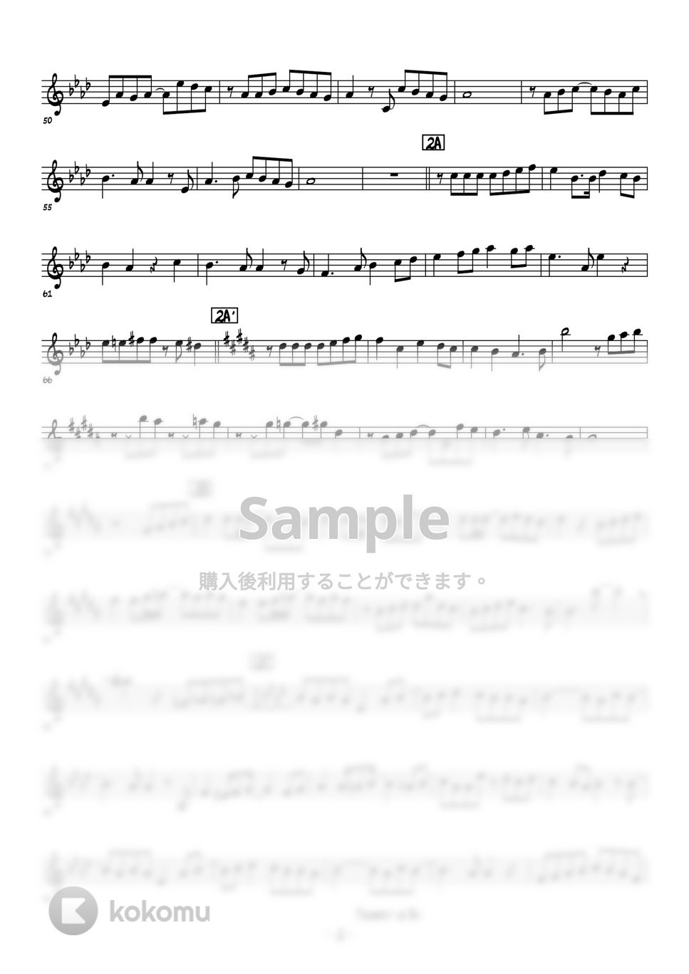 SPY×FAMILY - ミックスナッツ（Official髭男dism） (トランペットメロディー楽譜) by 高田将利