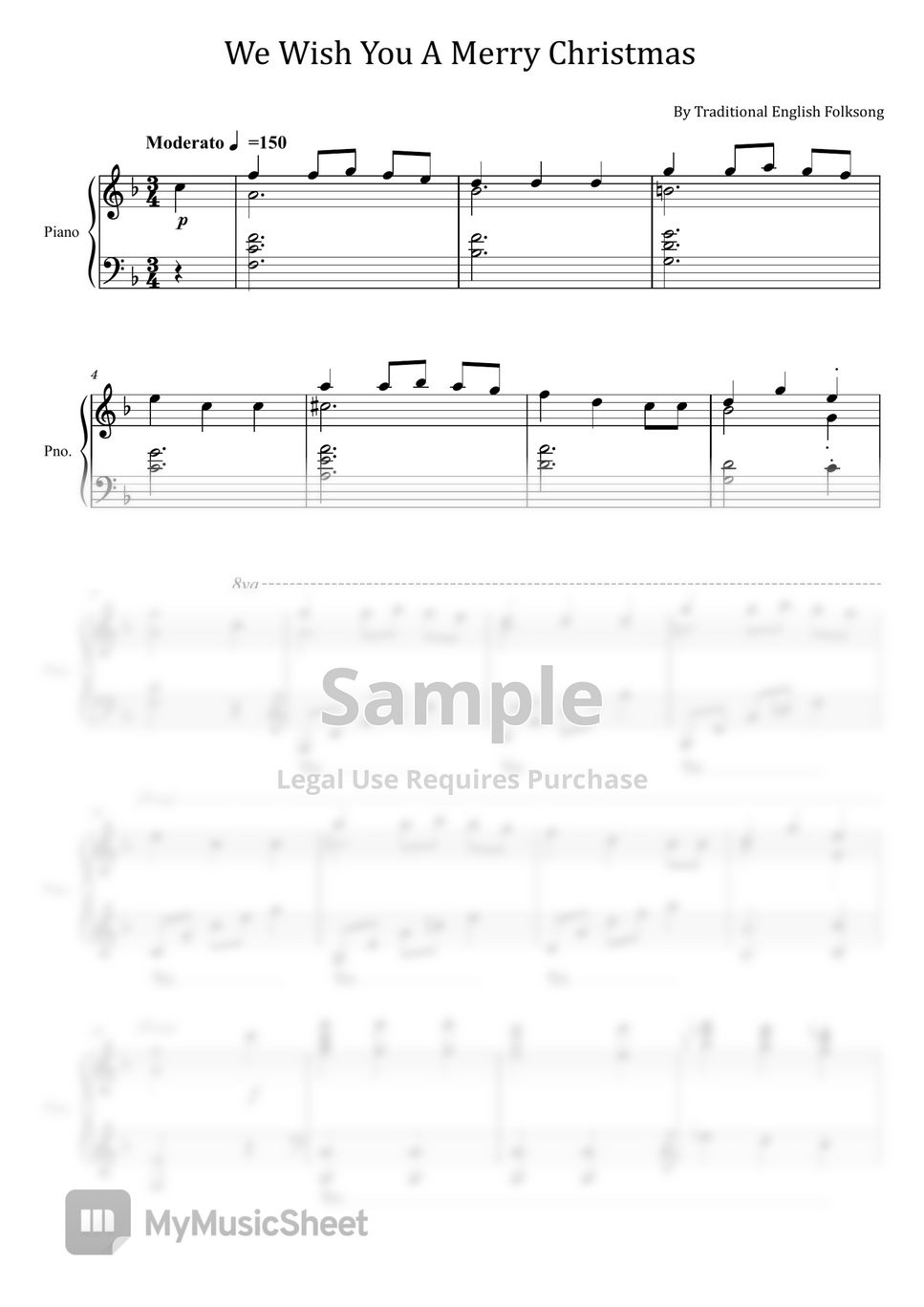 Traditional English Folksong We Wish You A Merry Christmas Jazz 